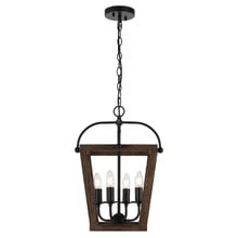 Sigrid 4 Light Iron Pendant